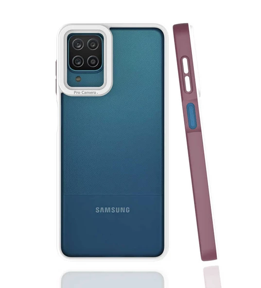 Galaxy A12 Kılıf Zore Mima Kapak ürün görseli 1