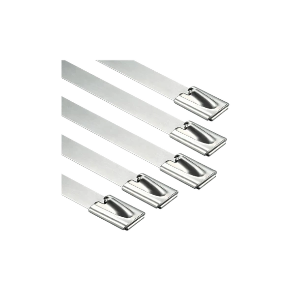 Gwest MTL 200 ST Paslanmaz Çelik Kablo Bağı 200x4.6 mm 100 Adet ürün görseli 1