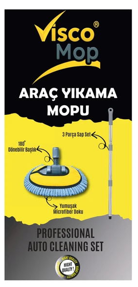Profesyonel Araç Yıkama Mopu - Resim 8