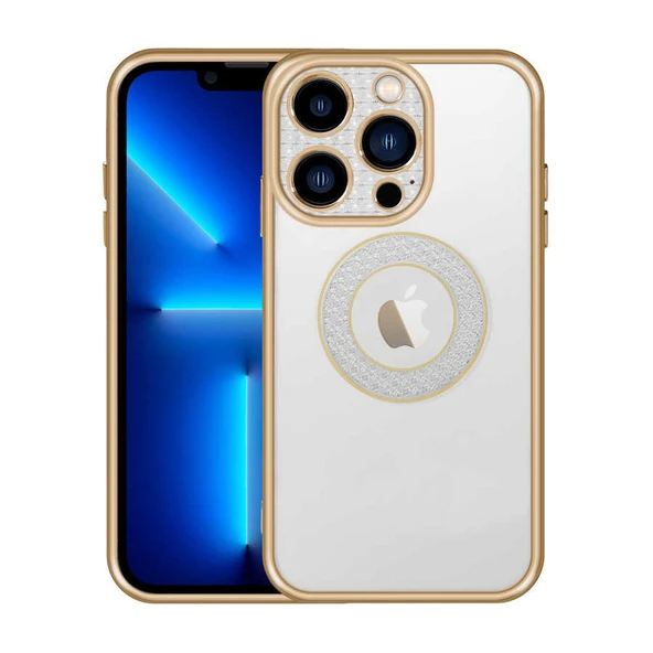 Apple iPhone 13 Pro Kılıf Kamera Korumalı Logo Gösteren Zore Esta Kapak ürün görseli 1