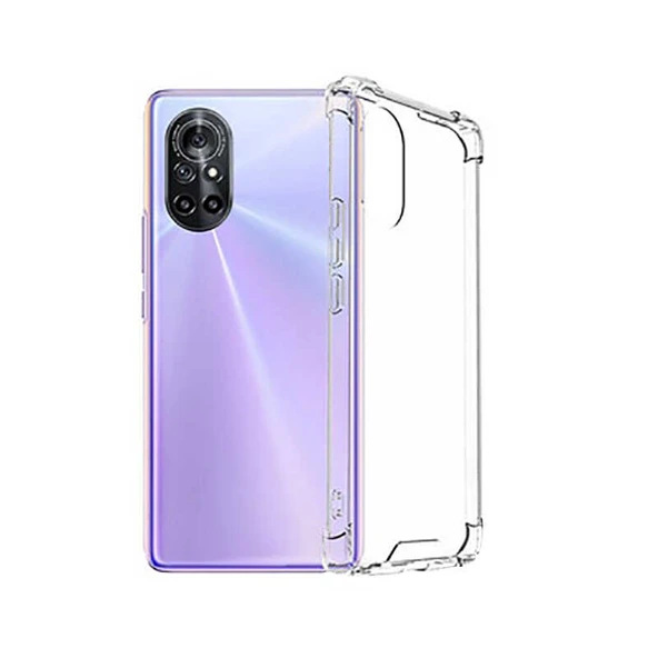 Huawei Nova 9 SE Kılıf Zore 2mm Anti Shock Silikon ürün görseli 1