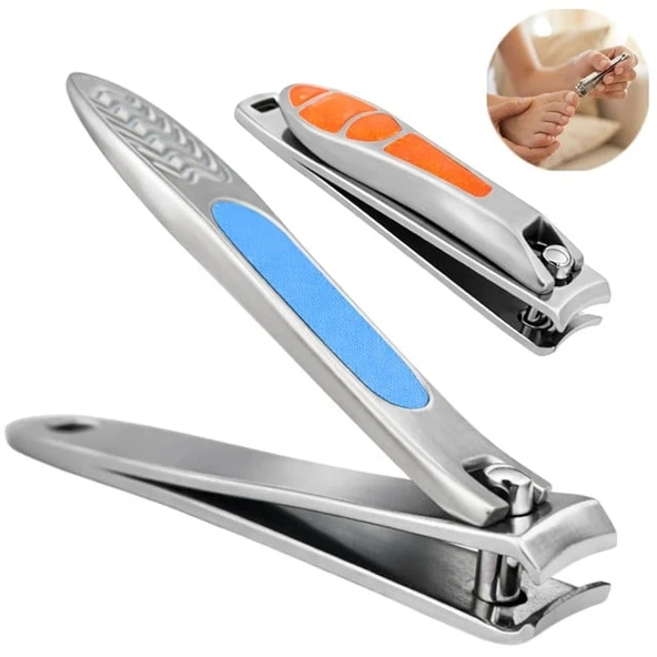 Sunup SN-29306 Profesyonel Ergonomik 73 Mm Paslanmaz Çelik El Ayak Tırnak Makası ürün görseli 1