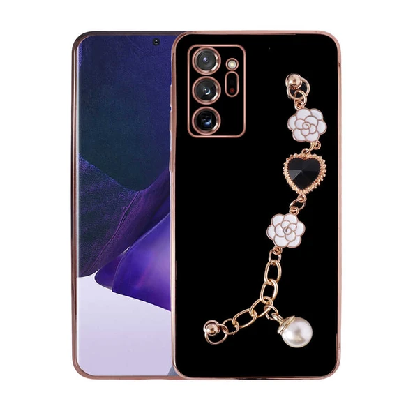 Galaxy Note 20 Ultra Kılıf El Tutamaçlı Kamera Korumalı Zore Taka Silikon Kapak ürün görseli 1