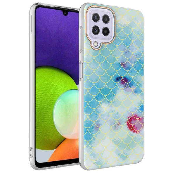 Galaxy A22 4G Kılıf Zore Bella Kapak ürün görseli 1