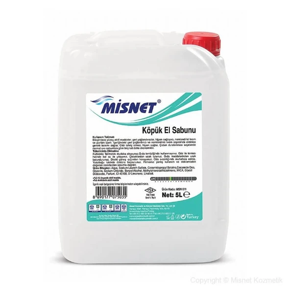 Misnet  Köpük Sabun 5 Kg ürün görseli 1