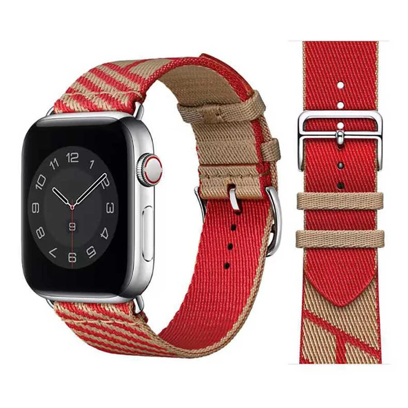 Apple Watch 7 41mm KRD-51 Hasır Kordon ürün görseli 1