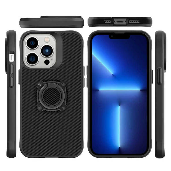 Apple iPhone 13 Pro Kılıf Zore Timo Kapak - Resim 8