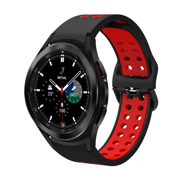 Galaxy Watch 4 44mm KRD-02 Silikon Kordon - Resim 4