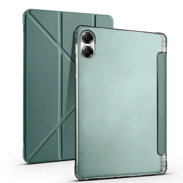Huawei Honor Pad X8 Pro 11.5' Kılıf Zore Tri Folding Kalem Bölmeli Standlı Kılıf ürün görseli 1
