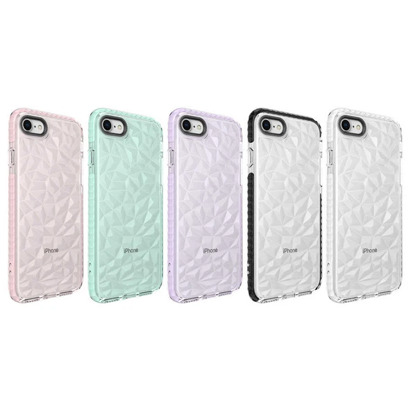 Apple iPhone SE 2022 Kılıf Zore Buzz Kapak - Resim 2