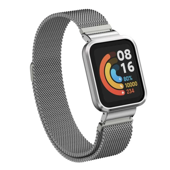 Xiaomi Redmi Watch (Mi Watch Lite) Zore KRD-58 Metal Kordon ürün görseli 1