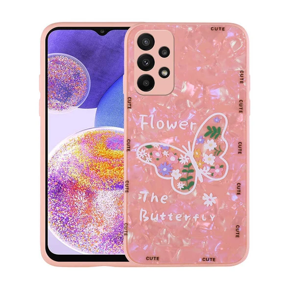 Galaxy A23 Kılıf Desenli Sert Silikon Zore Mumila Kapak ürün görseli 1