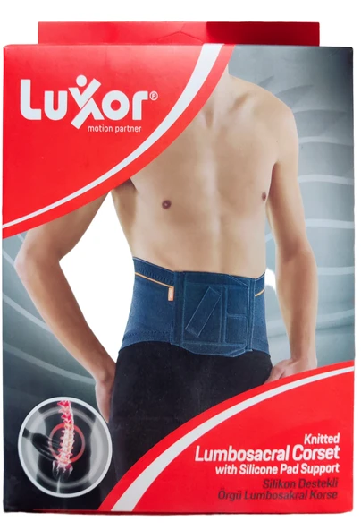 Luxor 107 Örgü Lumbosacral Korse - Large ürün görseli 1