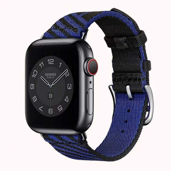 Apple Watch 40mm KRD-51 Hasır Kordon - Resim 10