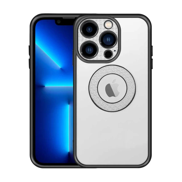 Apple iPhone 13 Pro Max Kılıf Kamera Korumalı Logo Gösteren Zore Esta Kapak ürün görseli 1