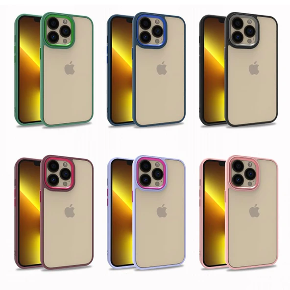 Apple iPhone 13 Pro Kılıf Zore Flora Kapak - Resim 3