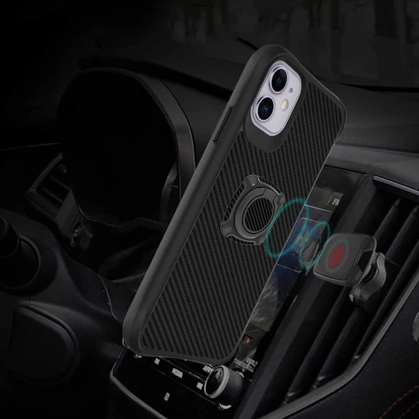 Apple iPhone 12 Kılıf Zore Timo Kapak - Resim 2