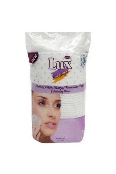 LUX PEELİNG ETKİLİ MAKYAJ TEMİZLEME PAMUĞU 40'LI ürün görseli 1