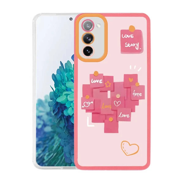 Galaxy S20 FE Kılıf Zore M-Fit Desenli Kapak ürün görseli 1