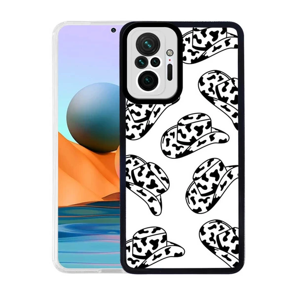 Xiaomi Redmi Note 10 Pro Kılıf Zore M-Fit Desenli Kapak ürün görseli 1