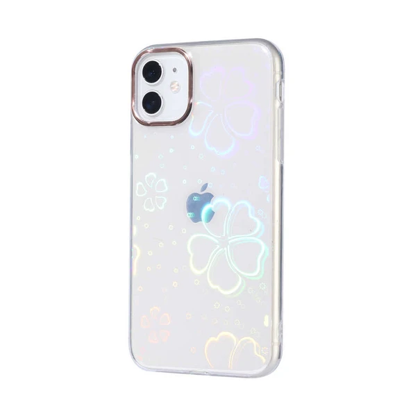 Apple iPhone 11 Kılıf Zore Sidney Desenli Sert Kapak ürün görseli 1