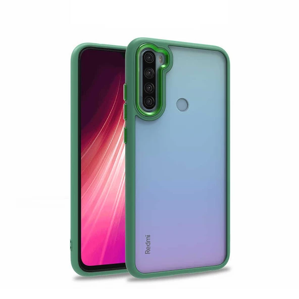 Xiaomi Redmi Note 8 Kılıf Zore Flora Kapak - Resim 4