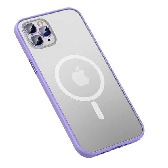 Apple iPhone 11 Pro Max Kılıf Zore Mokka Wireless Kapak ürün görseli 1