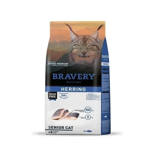 BRAVERY YETİŞKİN SENIOR KEDİ MAMASI 2 KG ürün görseli 1