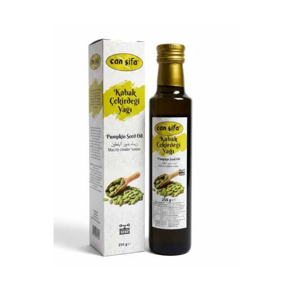 CAN ŞİFA KABAK ÇEKİRDEĞİ  YAĞI - 250 ML. ürün görseli 1