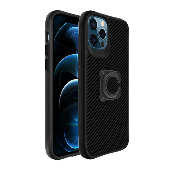 Apple iPhone 12 Pro Max Kılıf Zore Timo Kapak - Resim 9