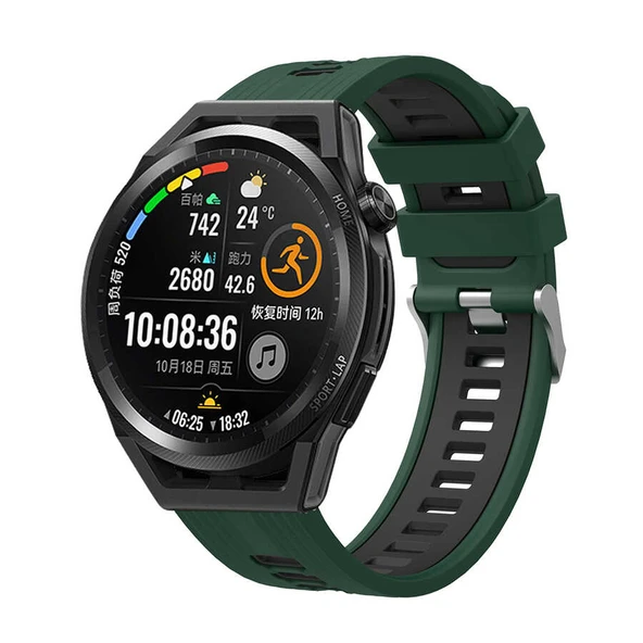 Huawei GT2 42mm KRD-55 Silikon Kordon - Resim 10