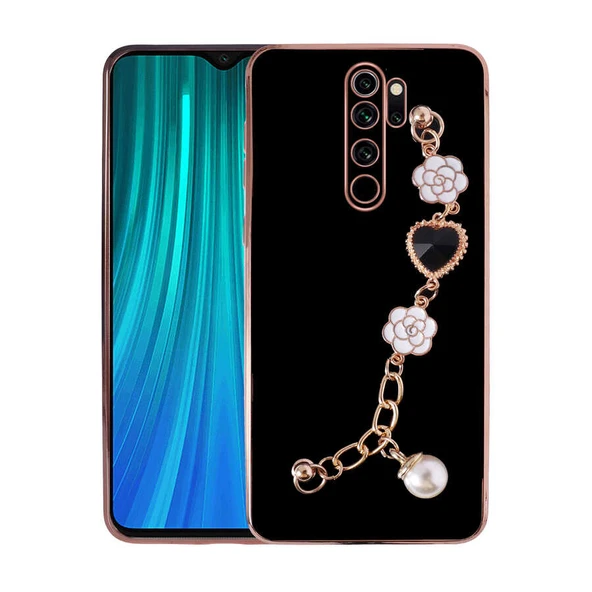 Xiaomi Redmi Note 8 Pro Kılıf El Tutamaçlı Kamera Korumalı Zore Taka Silikon Kapak ürün görseli 1