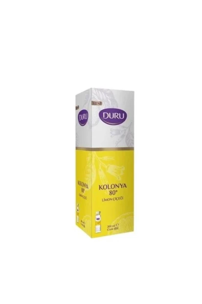 DURU LİMON KOLONYA CAM ŞİŞE 200 ML ürün görseli 1