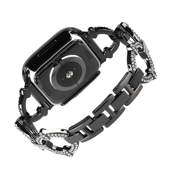 ​​​Apple Watch 7 41mm KRD-57 Metal Kordon - Resim 9