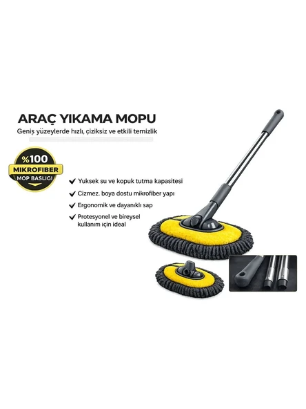 Profesyonel Araç Yıkama Mopu ürün görseli 1