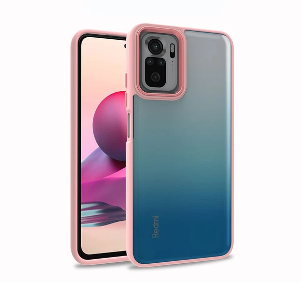 Xiaomi Redmi Note 10 Kılıf Zore Flora Kapak - Resim 9