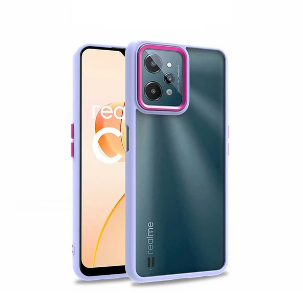 Realme C31 Kılıf Zore Flora Kapak ürün görseli 1