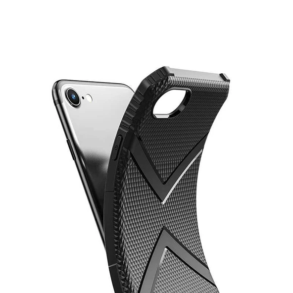 Apple iPhone SE 2022 Kılıf Zore Hank Silikon - Resim 9