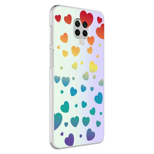 Xiaomi Redmi Note 9 Pro 5G Kılıf Zore M-Blue Desenli Kapak ürün görseli 1