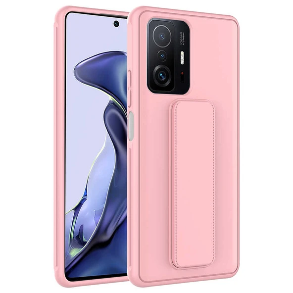 Xiaomi Mi 11T Pro 5G Kılıf Zore Qstand Kapak ürün görseli 1