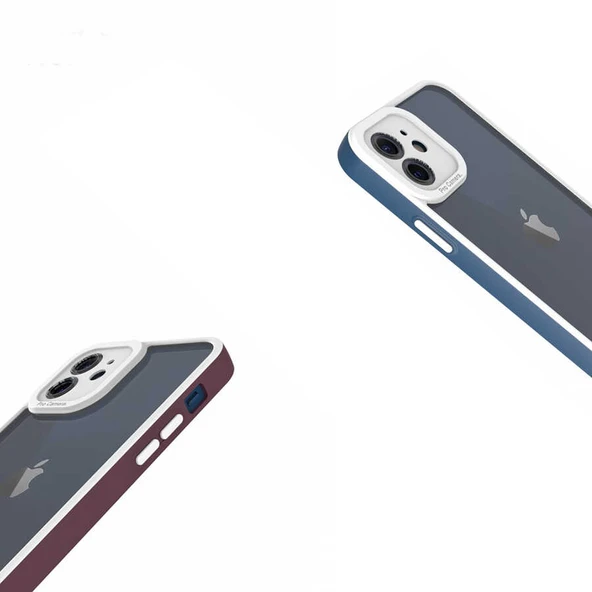 Apple iPhone 12 Kılıf Zore Mima Kapak - Resim 3