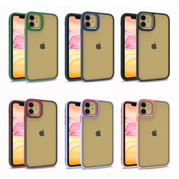 Apple iPhone 12 Kılıf Zore Flora Kapak - Resim 2