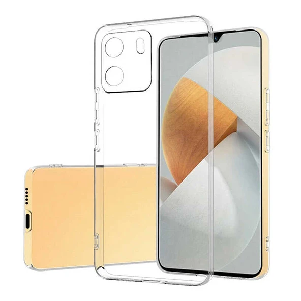 Vivo Y15S Kılıf Zore Kamera Korumalı Süper Silikon Kapak ürün görseli 1
