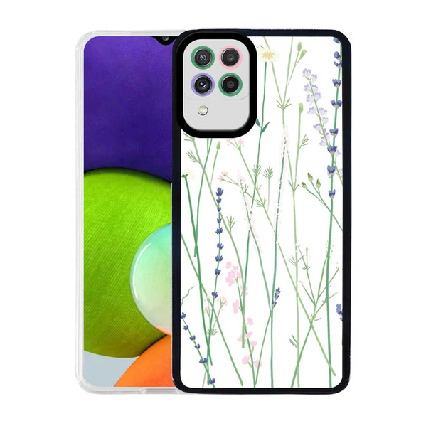 Galaxy A22 4G Kılıf Zore M-Fit Desenli Kapak ürün görseli 1