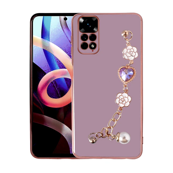Xiaomi Redmi Note 11S Global Kılıf El Tutamaçlı Kamera Korumalı Zore Taka Silikon Kapak ürün görseli 1