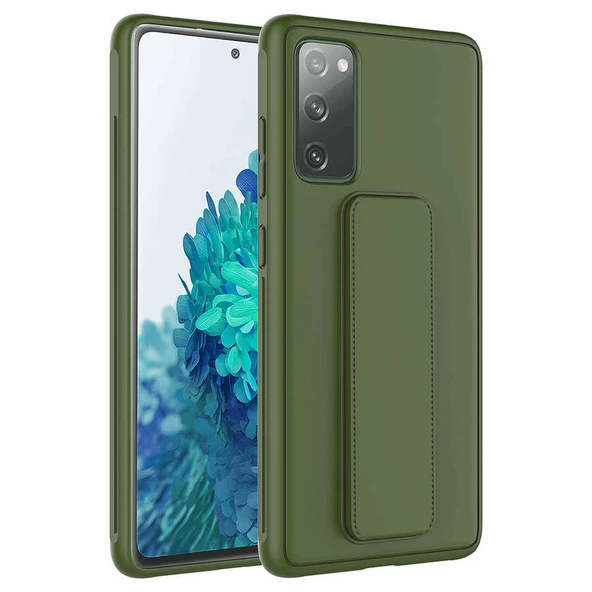 Galaxy S20 FE Kılıf Zore Qstand Kapak ürün görseli 1