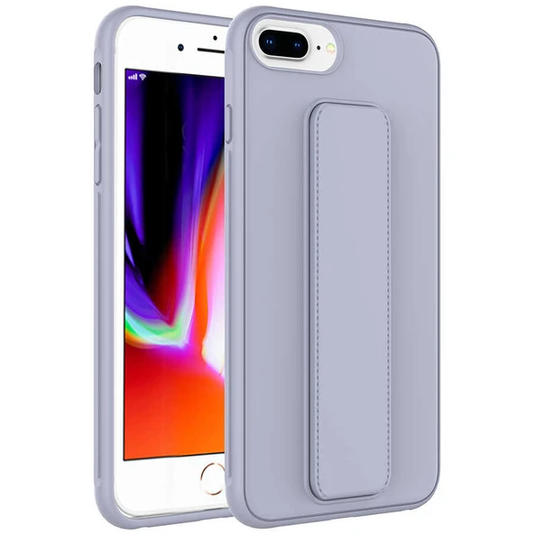 Apple iPhone 7 Plus Kılıf Zore Qstand Kapak - Resim 8