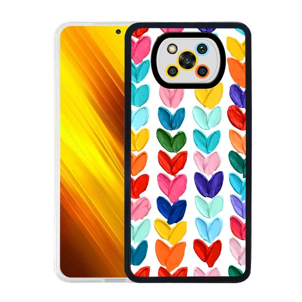 Xiaomi Poco X3 Kılıf Zore M-Fit Desenli Kapak ürün görseli 1
