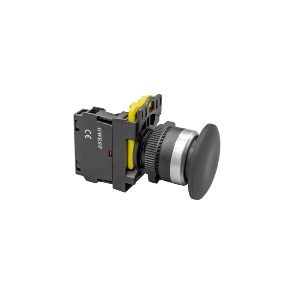 Gwest A5 - 41M 40mm Kayıcı Mantar Buton 1NO Siyah 10 Adet ürün görseli 1