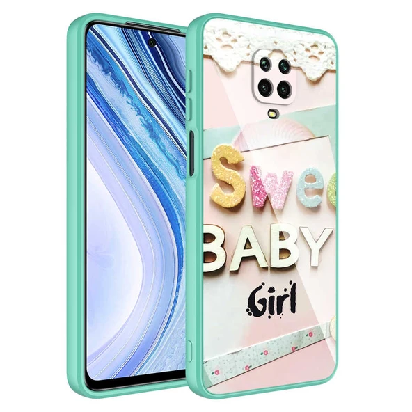 Xiaomi Redmi Note 9 Pro Kılıf Kamera Korumalı Desenli Sert Silikon Zore Epoksi Kapak ürün görseli 1